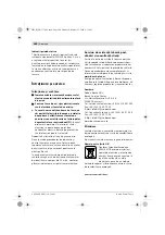 Preview for 287 page of Bosch GWS 24-230 H Professional Original Instructions Manual