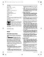 Preview for 102 page of Bosch GWS 24-300 J PROFESSIONAL Original Instructions Manual