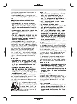 Preview for 131 page of Bosch GWS 700 Original Instructions Manual