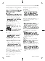 Preview for 277 page of Bosch GWS 700 Original Instructions Manual