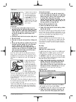 Preview for 38 page of Bosch GWS Professional 18V-15 C Original Instructions Manual