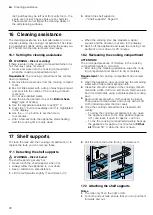 Preview for 20 page of Bosch HBG5575.0A User Manual And Installation Instructions