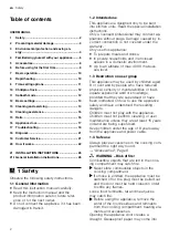 Preview for 2 page of Bosch HBG633B.1 User Manual And Installation Instructions