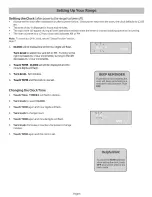 Preview for 10 page of Bosch HDS252U Use And Care Manual