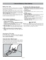 Preview for 26 page of Bosch HES242U Use And Care Manual