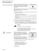 Preview for 20 page of Bosch HES5022U-01 Use And Care Manual