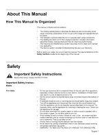 Preview for 3 page of Bosch HGS5022UC-01 Use And Care Manual