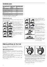 Preview for 14 page of Bosch HGV74X456T Instruction Manual