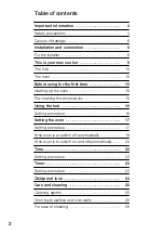 Preview for 2 page of Bosch HLN 343250 B Instruction Manual