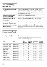 Preview for 40 page of Bosch HLN 343250 B Instruction Manual