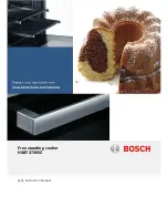 Preview for 1 page of Bosch HSB737355Z Instruction Manual