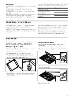 Preview for 33 page of Bosch HSB738155Z Instructions For Installation Manual