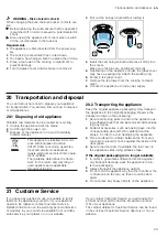 Preview for 29 page of Bosch HXA158F50S User Manual And Installation Instructions