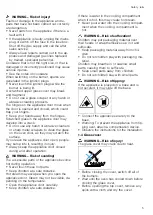 Preview for 5 page of Bosch HXR39IH Y Series User Manual