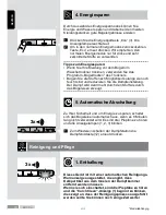 Preview for 10 page of Bosch I4 EasyComfort TDS40 Series Operating Instructions Manual