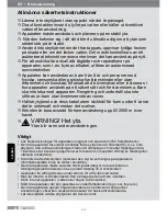 Preview for 62 page of Bosch I4 EasyComfort TDS40 Series Operating Instructions Manual