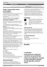 Preview for 272 page of Bosch INDEGO 350 Original Instructions Manual