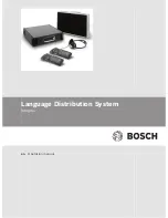 Bosch INT-TX04 Operation Manual preview