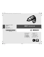 Preview for 1 page of Bosch IXO Professional Original Instructions Manual