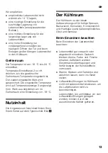 Preview for 13 page of Bosch KDN series Instructions For Use Manual