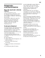 Preview for 5 page of Bosch KIN85AF30G Instructions For Use Manual