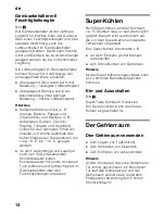 Preview for 14 page of Bosch KIN85AF30G Instructions For Use Manual