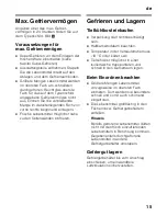 Preview for 15 page of Bosch KIN85AF30G Instructions For Use Manual