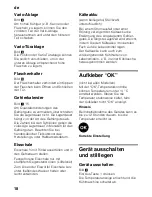 Preview for 18 page of Bosch KIN85AF30G Instructions For Use Manual