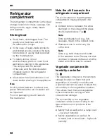 Preview for 32 page of Bosch KIN85AF30G Instructions For Use Manual