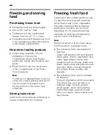 Preview for 34 page of Bosch KIN85AF30G Instructions For Use Manual