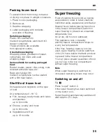 Preview for 35 page of Bosch KIN85AF30G Instructions For Use Manual