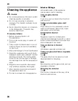 Preview for 38 page of Bosch KIN85AF30G Instructions For Use Manual