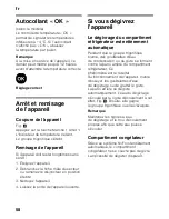 Preview for 58 page of Bosch KIN85AF30G Instructions For Use Manual