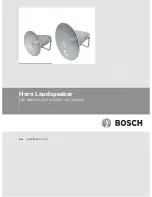 Preview for 1 page of Bosch LBC 348200 Installation Note