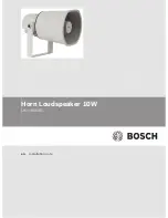 Preview for 1 page of Bosch LH1-10M10E Installation Note