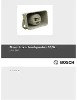 Bosch LH1-UC30E Installation Note preview