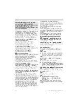 Preview for 10 page of Bosch MAS42 SERIES Operating Instructions Manual