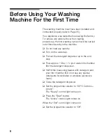 Preview for 8 page of Bosch Maxx WFL 2450 Instruction Manual And Installation Instructions