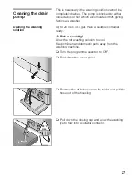 Preview for 27 page of Bosch Maxx WFL 2450 Instruction Manual And Installation Instructions