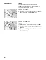 Preview for 44 page of Bosch Maxx WFL 2450 Instruction Manual And Installation Instructions