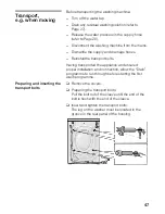 Preview for 47 page of Bosch Maxx WFL 2450 Instruction Manual And Installation Instructions