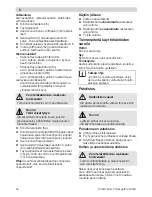 Preview for 62 page of Bosch MCM20 Series Operating Instructions Manual