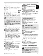 Preview for 21 page of Bosch MCM6 Series Operating Instructions Manual