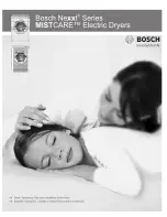 Preview for 1 page of Bosch MistCare Nexxt Series Operation & Care Instructions Manual