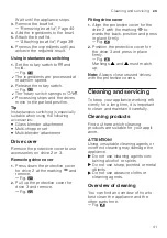 Preview for 41 page of Bosch myMUM MUM5 7P Series User Manual