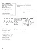 Preview for 14 page of Bosch Nexxt Series Operating, Care And Installation Instructions Manual