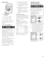 Preview for 45 page of Bosch Nexxt Series Operating, Care And Installation Instructions Manual