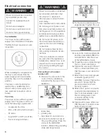 Preview for 8 page of Bosch Nexxt WTMC6300CN Operating & Installation Instructions Manual