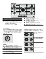 Preview for 10 page of Bosch NGM8057UC Use And Care Manual