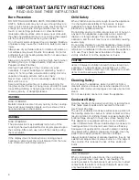 Preview for 6 page of Bosch NIT8666SUC Use And Care Manual